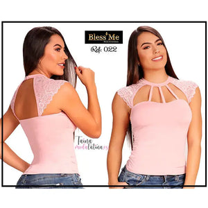 Blusa Colombiana de Moda Bless Me Ref. BM022 TAINAMODALATINA.ES