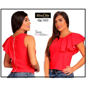 Blusa Colombiana de Moda Bless Me Ref. BM023 TAINAMODALATINA.ES