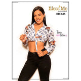 Blusa Colombiana de Moda Bless Me Ref. BM635 TAINAMODALATINA.ES