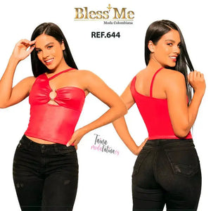Blusa Colombiana de Moda Bless Me Ref. BM644 TAINAMODALATINA.ES