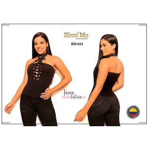 Blusa Colombiana de Moda Bless Me Ref. BM653 TAINAMODALATINA.ES