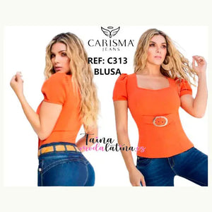 Blusa Colombiana de Moda Carisma Ref C-313 TAINAMODALATINA.ES