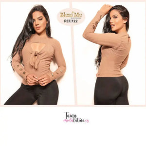Blusa Colombiana de Moda Con estilo original Bless Me Ref. BM722 TAINAMODALATINA.ES