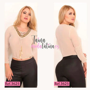 Blusa Colombiana de Moda Vikats Ref. 3625 - TAINAMODALATINA.ES