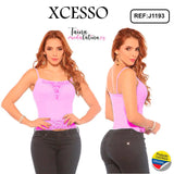Blusa Colombiana de Moda XCESSO Ref. J1193 - TAINAMODALATINA.ES