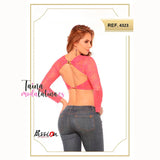 Blusa Colombiana de Ocasión Cereza Ref. 4323 - TAINAMODALATINA.ES