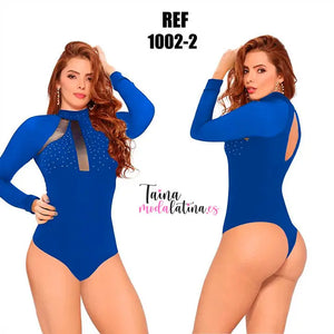 Body Colombiano de Moda con Latex Aroma de Mujer Ref. B1002 - TAINAMODALATINA.ES