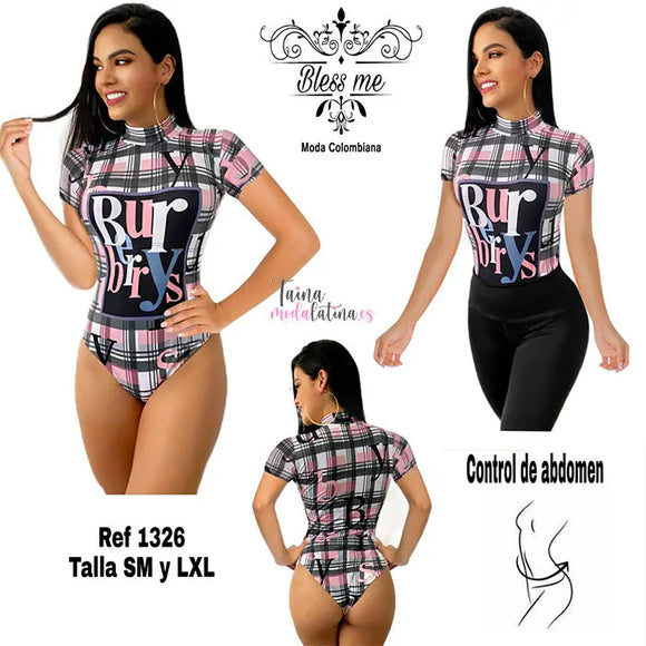 Body Colombiano de Moda control Abdomen Bless Me Ref. BM1326 - TAINAMODALATINA.ES