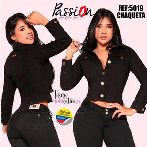 Chaqueta Colombiana de Jean Passion REF.-5019 - TAINAMODALATINA.ES