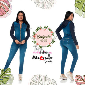 Conjunto Colombiano Levanta Cola Macondo M3915 - TAINAMODALATINA.ES