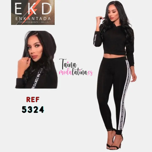 Conjunto Colombiano para Deporte Enkantada 5324 - TAINAMODALATINA.ES