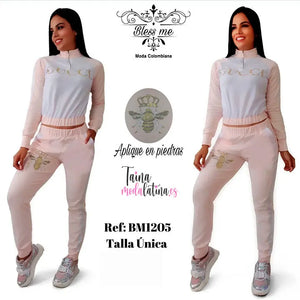 Conjunto Deportivo Colombiano Bless Me Ref.-BM1205 - TAINAMODALATINA.ES