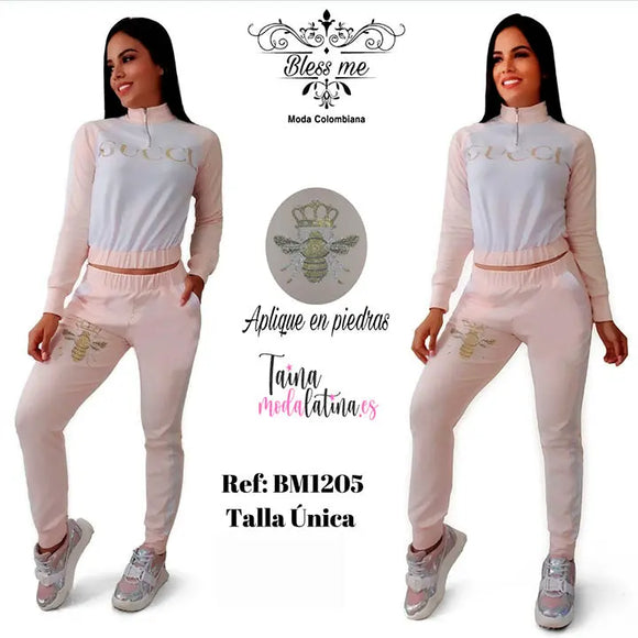 Conjunto Deportivo Colombiano Bless Me Ref.-BM1205 - TAINAMODALATINA.ES