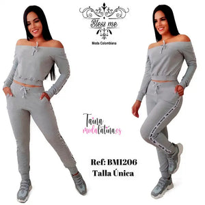 Conjunto Deportivo Colombiano Bless Me Ref.-BM1206 - TAINAMODALATINA.ES