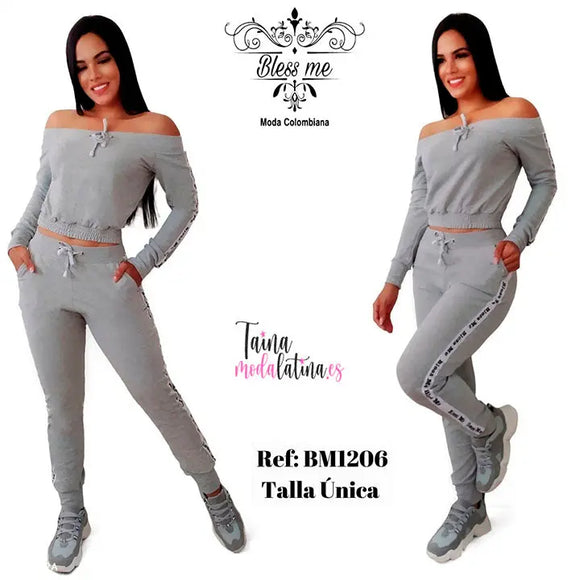 Conjunto Deportivo Colombiano Bless Me Ref.-BM1206 - TAINAMODALATINA.ES