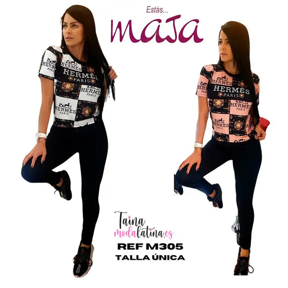Conjunto Deportivo Colombiano Maja Ref.-M305 - TAINAMODALATINA.ES