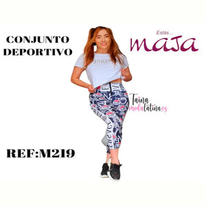 Conjunto Deportivo Colombiano de Moda Maja  Ref.-M219 - TAINAMODALATINA.ES