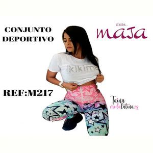Conjunto Deportivo Colombiano verano Maja Ref.-M217 - TAINAMODALATINA.ES