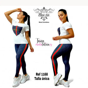 Conjunto Deportivo Pantalón verano BM1168 - TAINAMODALATINA.ES