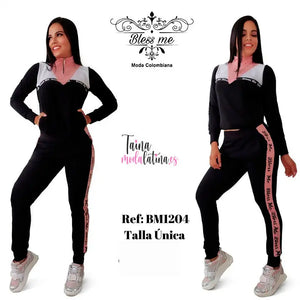 Conjunto deportivo manga larga  Bless Me Ref.-BM1204 - TAINAMODALATINA.ES