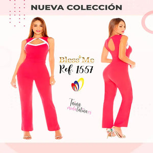 Enterizo Largo de Moda Colombiana Bless Me Ref. BM1557 - TAINAMODALATINA.ES