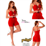 Enterizo corto Colombiano de Moda  Yes Brasil Ref 11868 - TAINAMODALATINA.ES