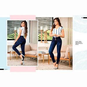 JEANS COLOMBIANO LEVANTA COLA CARISMA C-583 - TAINAMODALATINA.ES