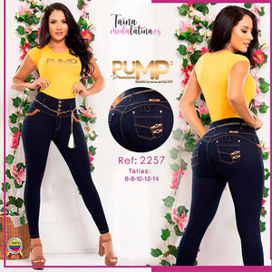 JEANS COLOMBIANO LEVANTA COLA  PUMP PREMIUM REF-P2257 - TAINAMODALATINA.ES