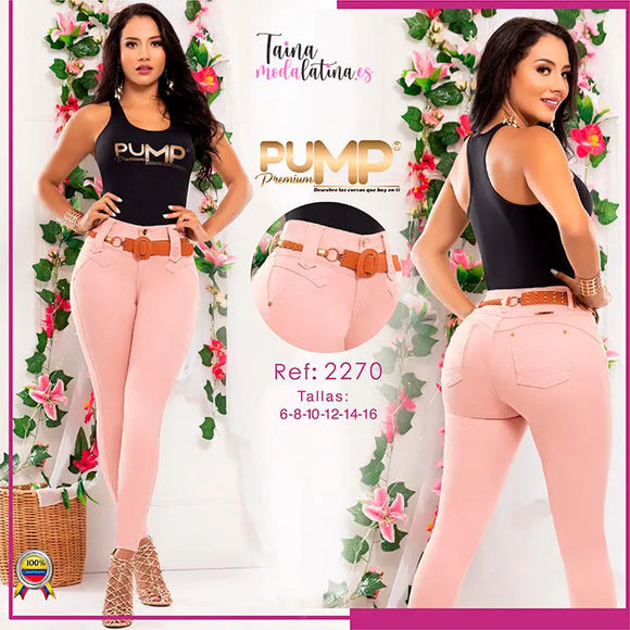 JEANS COLOMBIANO LEVANTA COLA  PUMP PREMIUM REF-P2270 - TAINAMODALATINA.ES