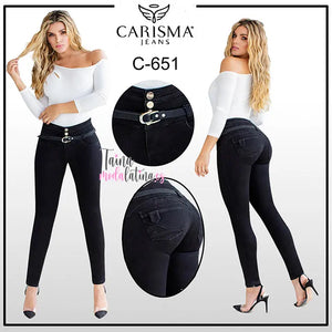 Jeans Colombiano Carisma Levanta Cola Ref. C-651 - TAINAMODALATINA.ES