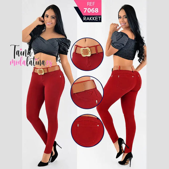 Jeans Colombiano Levanta Cola 7068 - TAINAMODALATINA.ES