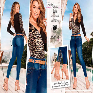 Jeans Colombiano Levanta Cola KABUKY Ref. K1058 - TAINAMODALATINA.ES