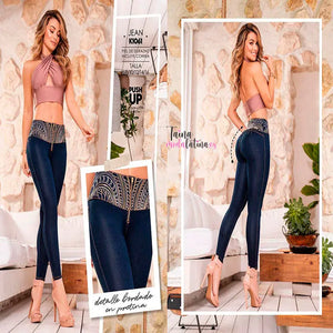 Jeans Colombiano Levanta Cola KABUKY Ref. K1061 - TAINAMODALATINA.ES