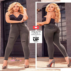Jeans Colombiano Levanta Cola KABUKY Ref. KJ102 - TAINAMODALATINA.ES