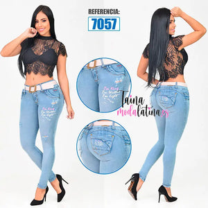 Jeans Colombiano Levanta Cola Rakket 7057 - TAINAMODALATINA.ES