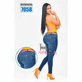Jeans Colombiano Levanta Cola Rakket 7058 - TAINAMODALATINA.ES