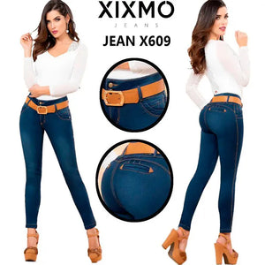 Jeans Colombiano Levanta Cola Xixmo Ref. X609 - TAINAMODALATINA.ES