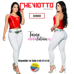 Jeans Colombianos Levanta Cola Cheviotto 11980 - TAINAMODALATINA.ES