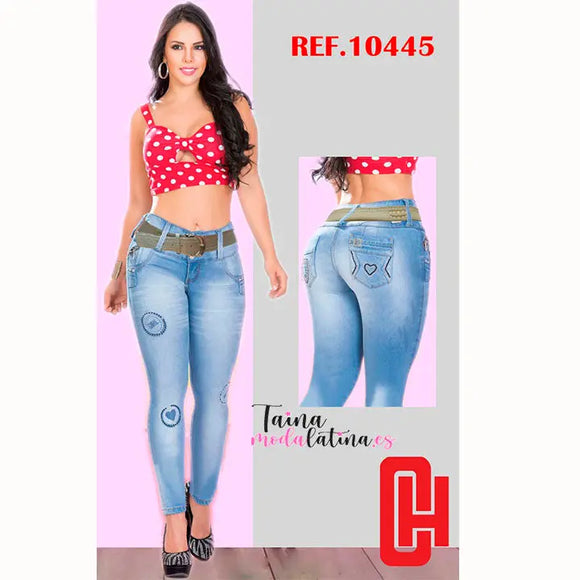 Jeans Colombianos Levanta Cola Cheviotto - TAINAMODALATINA.ES