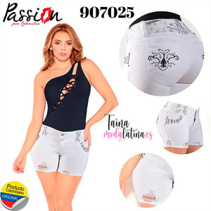 Jeans Corto Colombiano Levanta Cola Deseo Jeans Ref. 907025 - TAINAMODALATINA.ES