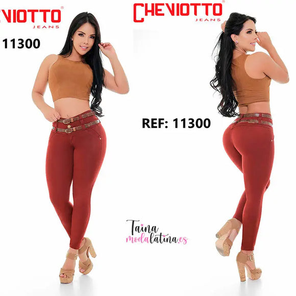 Jeans Levanta Cola Colombiano Cheviotto 11300 - TAINAMODALATINA.ES