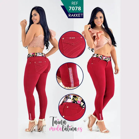 Jeans Levanta Cola Rakket - TAINAMODALATINA.ES