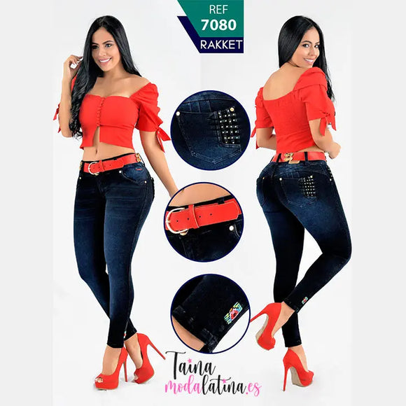 Jeans Levanta Cola Rakket - TAINAMODALATINA.ES