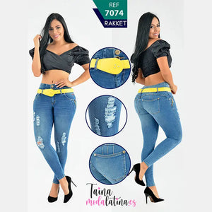 Jeans Levanta Cola Rakket - TAINAMODALATINA.ES