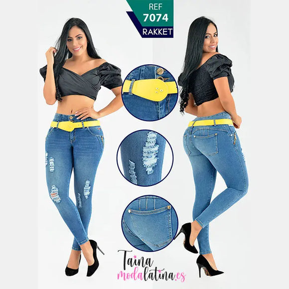 Jeans Levanta Cola Rakket - TAINAMODALATINA.ES