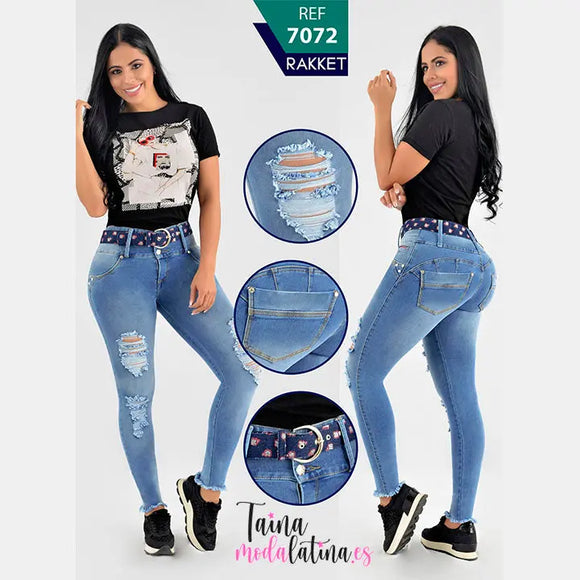 Jeans Levanta Cola Rakket - TAINAMODALATINA.ES