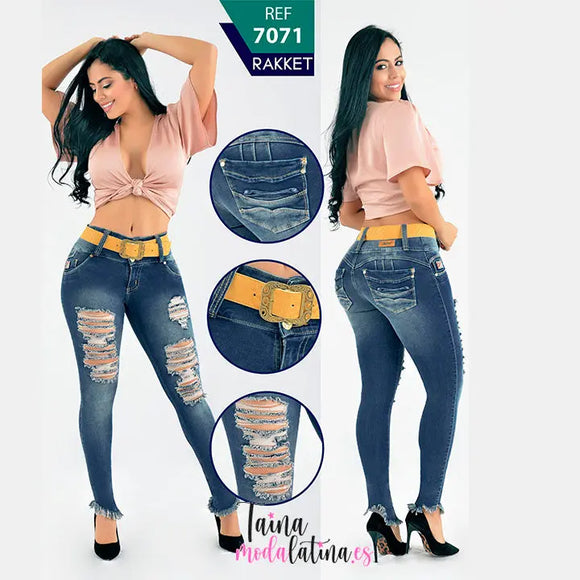 Jeans Levanta Cola Rakket - TAINAMODALATINA.ES