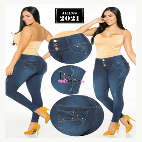 Jeans Levanta Cola Studio66 2021 - TAINAMODALATINA.ES