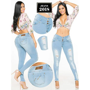 Jeans Levanta Cola Studio66 - TAINAMODALATINA.ES