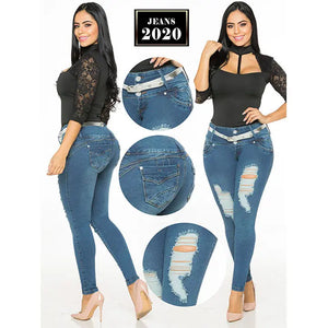 Jeans Levanta Cola Studio66 - TAINAMODALATINA.ES